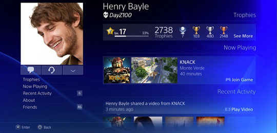 Sony-PlayStation-4-PS4-User-Interface