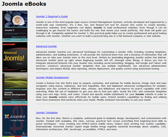 Joomla-eBooks
