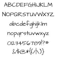 typography-hand-written
