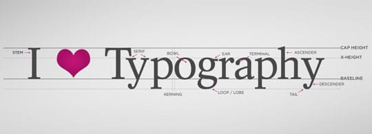 Web Designing Trends typography