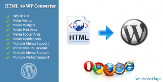 WordPress-Plugin-HTML-To-WordPress-Converter