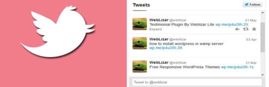 WordPress-Widget-Tweets