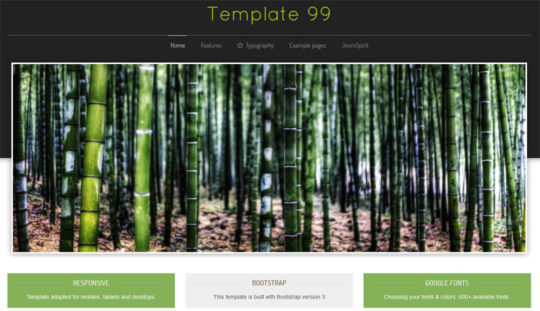 Template 99 free joomla templates
