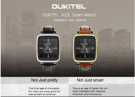 Oukitel A28 Bluetooth Smart Gear Watch - Additional Image 1