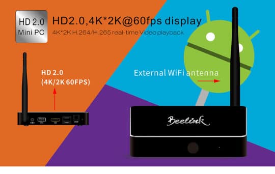 Beelink R68 TV Box (RK3368) - Android 5.1 - Additional Image 4