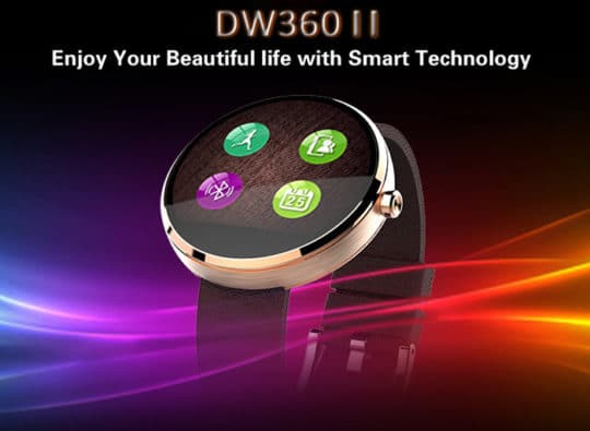 DW360 MTK2502 Smart Watch - Additional Image 1