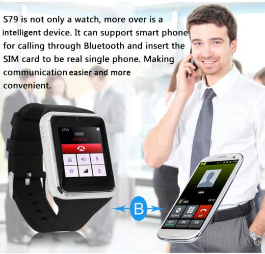 ZGPAX S79 Bluetooth Smartwatch - Additional Image 5