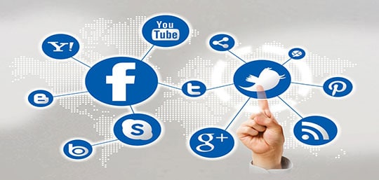 Online Marketing - Social Media - Make interactive website for visitors
