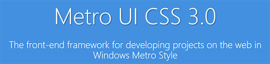Metro-UI-CSS-3.0
