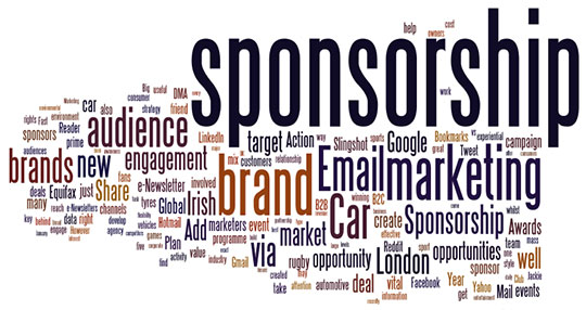 Look for companies who may want to sponsor your website