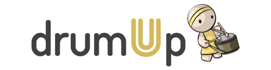 Content Curation: drumup-logo