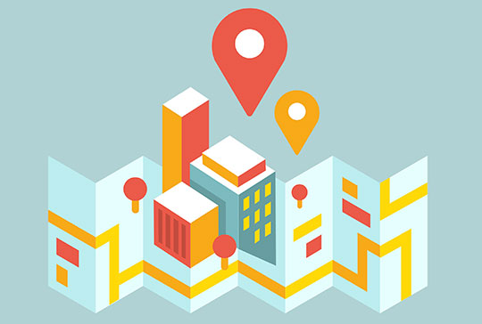 Google My Business Page Location Map