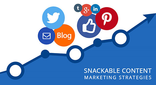 snackable content marketing strategies