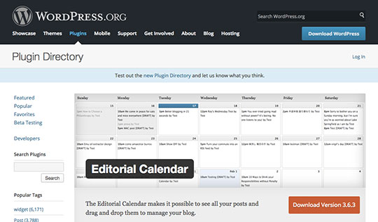 WordPress-editorial-calendar-plugin