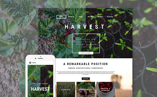 Harvest-Agriculture-Joomla-Theme
