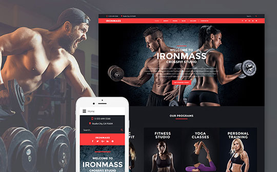 Ironmass-Fitness-Joomla-Template