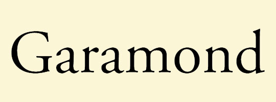 garamond-font