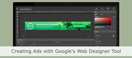 Design Interactive and Responsive ads with Google Web Designer Tool
