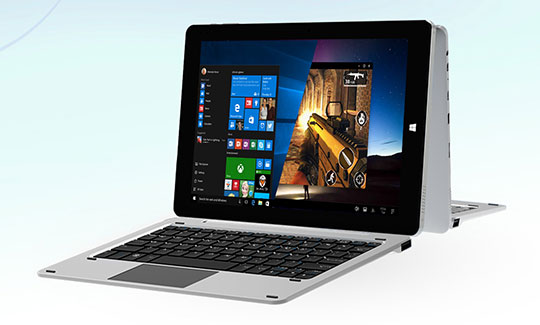 CHUWI Hi10 Pro - 2-in-1 Ultrabook Tablet PC with Keyboard