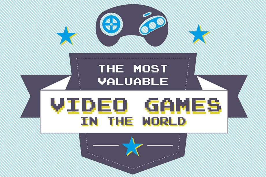 14 Rarest and Valuable Video Games in the World (Infographic)