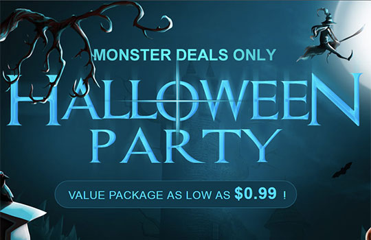 The Happy Halloween Party Flash Sale on GearBest
