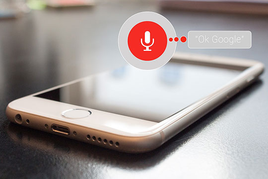 voice-search-control-commands-ok-google-assistant-input-mobile-app-design-trends
