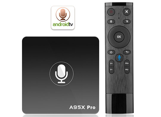 A95X PRO Android TV Box with Voice Control - 1