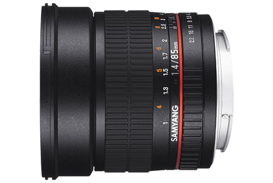 Samyang 85mm f/1.4 Aspherical Lens