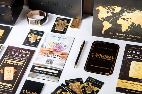 gold-chip-sticker-card-business-brochure-pen