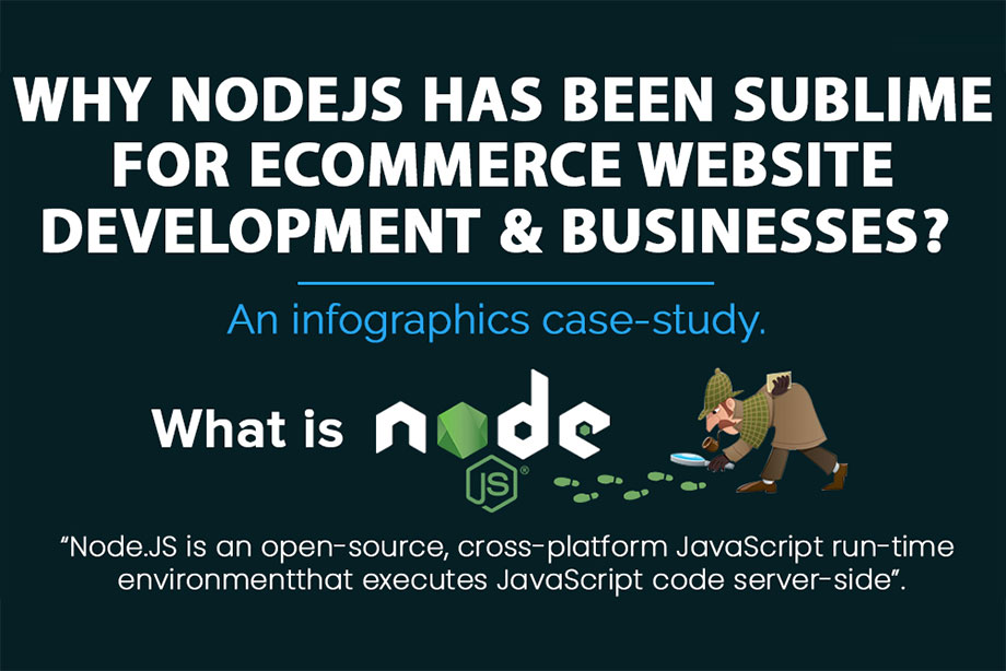 Why Node.js has been Sublime for eCommerce Website Development & Businesses (Infographic)?
