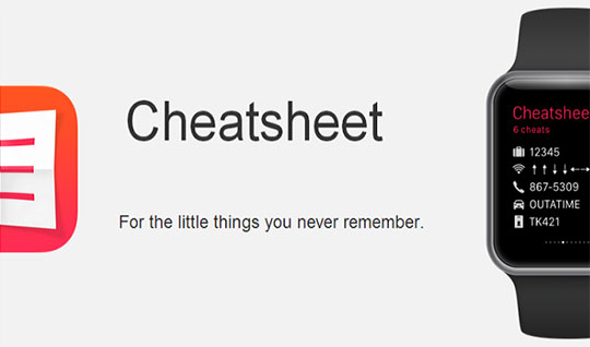 CheatSheet-app