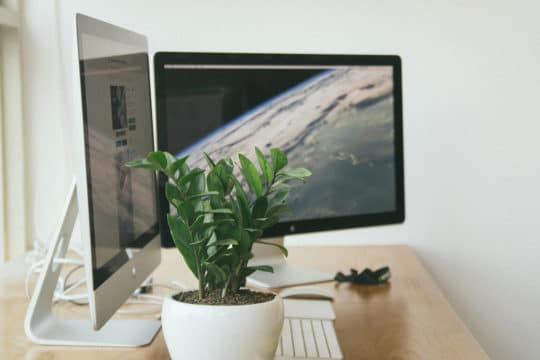 apple-desk-imac-monitors-work-office