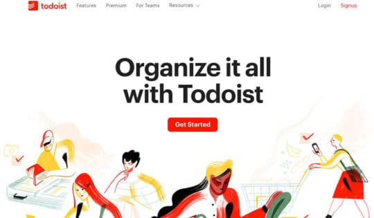 Todoist-landing-page-content