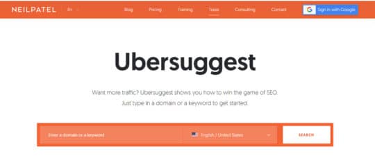 Ubersuggest-Overview