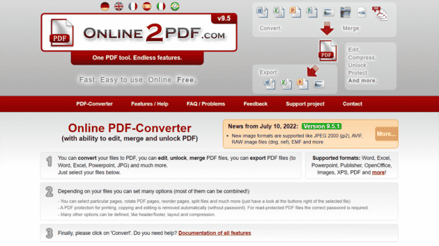 Online2PDF-converter-editor