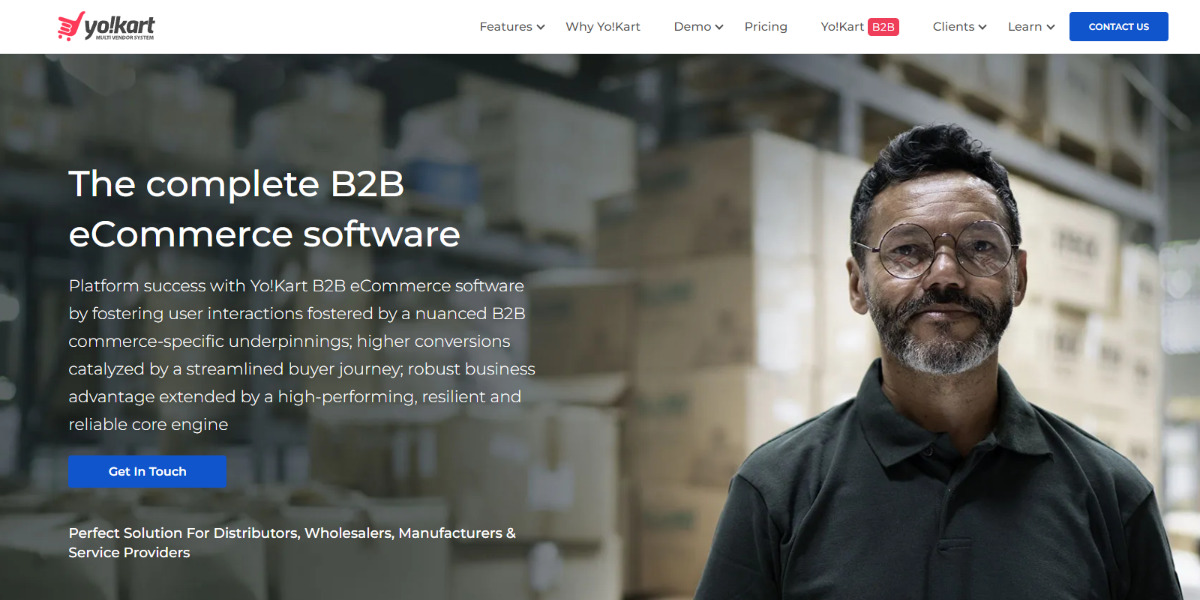 Yo!Kart B2B eCommerce Platform Marketplace Software Solution - Screenshot
