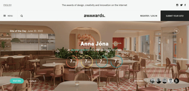 Awwwards-website-screenshot