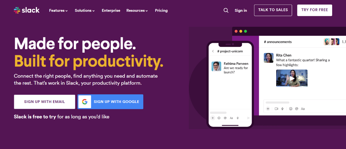 Slack-is-your-productivity-platform-screenshot