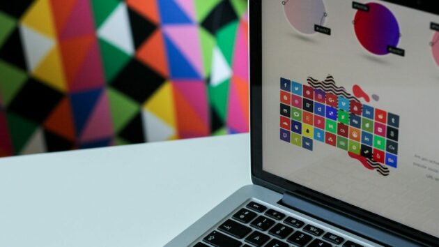 Graphic-Design-Laptop-Social-Colors-Icons-Background-Logo