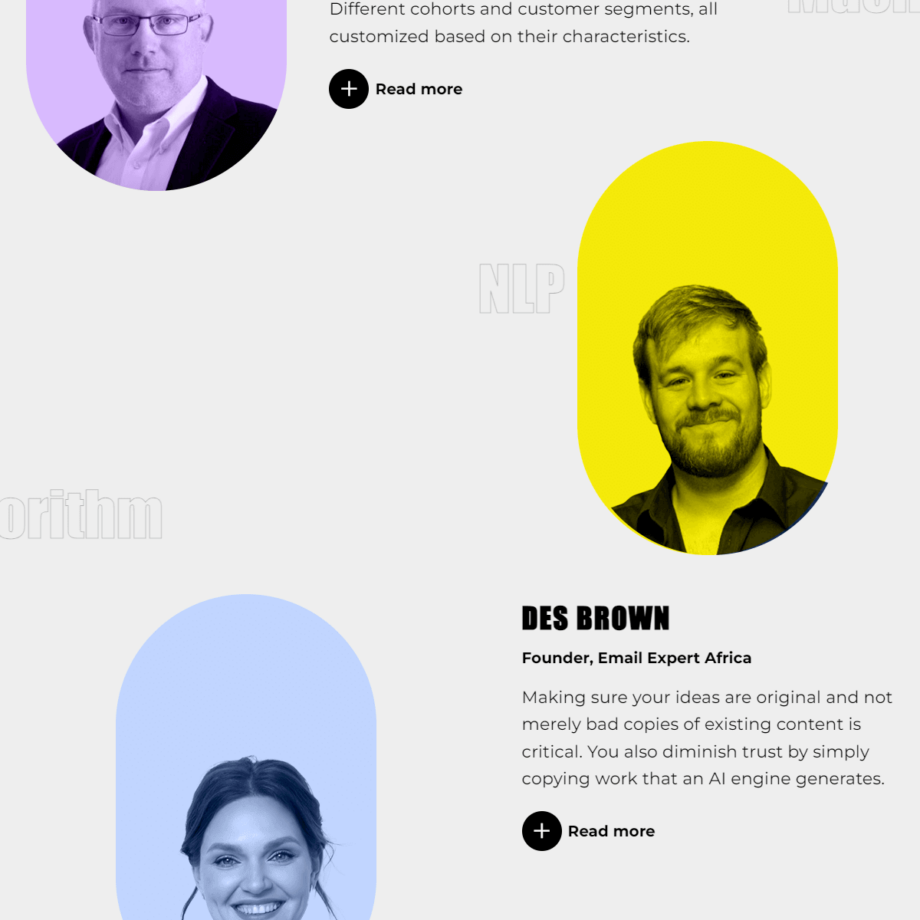 10 Experts Gauge The Impact AI Tools Will Have On EMAIL COPYWRITING! (Infographic) - Section 2