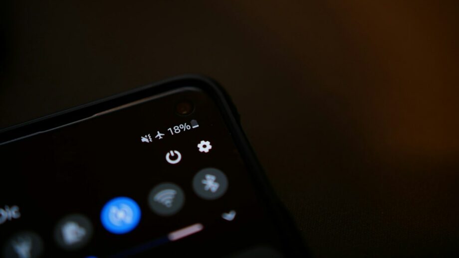A close up of a phone.