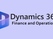 Microsoft Dynamics 365 finance and operations.